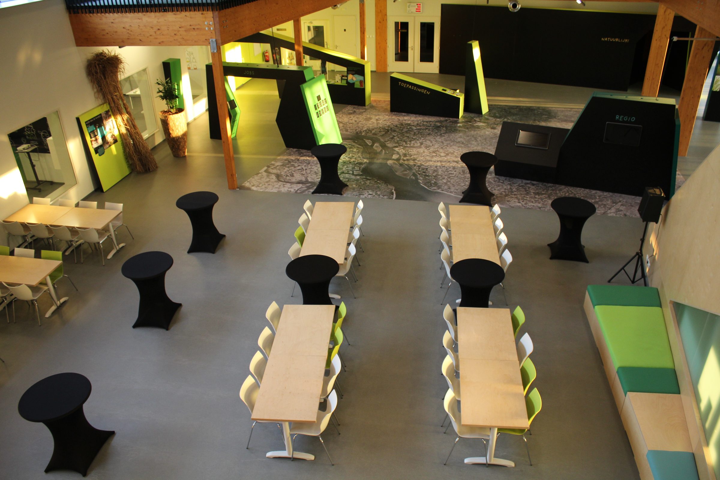 Lunchen op de CO3 Campus